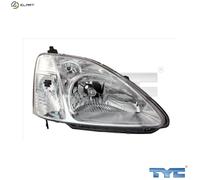 TYC 20-6252-05-2 Headlight