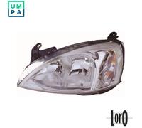 HEADLIGHT 442-1138L-LDEMN FOR OPEL CORSA/Hatchback/Van VITA COMBO/Tour/Box 1.0L