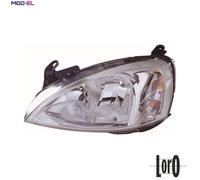 HEADLIGHT 442-1138L-LDEMN FOR OPEL CORSA/Hatchback/Van VITA COMBO/Tour/Box 1.0L