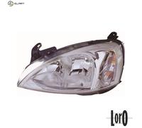 HEADLIGHT 442-1138L-LDEMN FOR OPEL CORSA/Hatchback/Van VITA COMBO/Tour/Box 1.0L