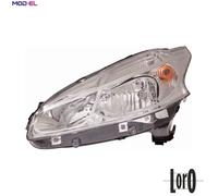 HEADLIGHT 550-1154L-LD-EM FOR PEUGEOT ZMZ 1.0L HMZ 1.2L 3cyl 208 I8FS 1.4L 4cyl