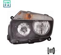 HEADLIGHT 551-1186R-LDEM2 FOR DACIA K9K896/830/796/856/858/898/894/884 1.5L 4cyl