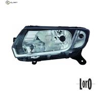 HEADLIGHT 551-1198R-LD-E2 FOR DACIA H4B 400 0.9L 3cyl SANDERO II K9K612 1.5L