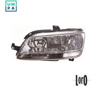 HEADLIGHT 661-1144R-LDEMC FOR FIAT 199A3/188A9.000 1.2L 188 B2.000 1.9L 4cyl