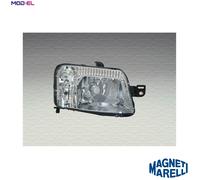 Magneti Marelli Headlight 712416801129 Projector Dx 14-Pin for Fiat Panda / Panda Classic