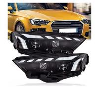 Headlight Assemblies A3 2017-2020 S3 All LED Animation DRL Blue Start Moving Turn Signal Head Lamps Lens Auto Headlights Assembly Car Lights Headlights Assembly(Xenon)