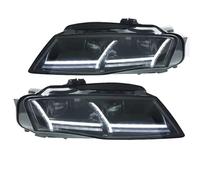 Headlight Assemblies A4 A4L B8 2009 2010 2011 2012 Head Lamp Drl Projector Lens Car Front Lights Accessories ALL LED Headlight Headlights Assembly(Xenon)