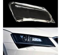 Headlight Assemblies Headlamp Cover For Skoda For Superb 2016 2017 2018 Car Headlight Lens Replacement Clear Auto Shell Headlight Dust Cover(Right)