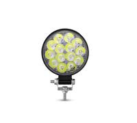 Headlight Assembly 48W Car LED Bar Worklight 16SMD Square Round Work Light 12V For Truck 4X4 SUV ATV Barra Headlights Assembly Headlamp(1pc 42W round)