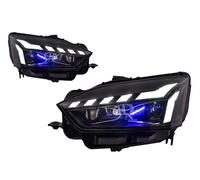 Headlight Assembly Car Model Headlight For A5 2017-2020 Head Lights Style Replacement DRL Daytime Lighthouse Projector Facelift Car Headlight(Lavender)