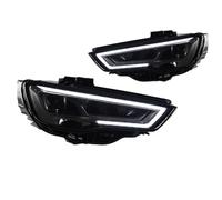 Headlight Assembly For A3 8V 2014-2016 Car Styling LED Projector Lens DRL Head Lamp Headlights Accessories Head Lamp Assy(For Xenon)
