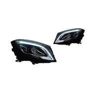 Headlight assembly For BENZ For GLA 300 X156 GLA200 2015-2019 Headlights DRL Hella LED Bi Xenon Bulb Fog Lights Car Head Lamp(Original halogen)