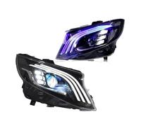 Headlight Assembly For Benz For Vito For V-Class W447 For Metris 2017-2022 Halogen Headlamp Pair LED DRL Running Lamp Headlight Assembly Assembly Headlamp