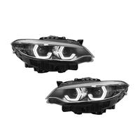 Headlight Assembly For BMW 2 Series F22 F23 For M2 2014-2021 Pair LED Car Headlight Assembly Front Head Lamp Plug And Play DRL Headlights Head Lamp Assy(For Xenon)