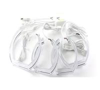 Headlight Assembly For BMW 3 Series E91 E90 Facelift 2009-2012 Xenon Headlights LED Angel Eyes Kit Ring For RGB Colors Headlight Lamps Assembly Headlamp(U Shaped)