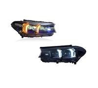 Headlight Assembly For BMW 5 G38 G30 2017-2020 Car LED Headlight Assemblies Auto Fog DRL Brake Turn Signal Lamp Front Headlights Assembly(Halogen)