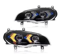 Headlight Assembly For BMW For X5 E70 2007-2013 Car Lights LED Headlight Lamp DRL Projector Lens Automotive Accessories Plug And Play Head Lamp Assy(2007-2010,With AFS)