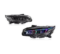 Headlight Assembly For Civic 10th 2016-2021 LED Modified RGB Headlight Dynamic Signal Head Lamp Auto Accessories Head Lamp Assy