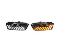 Headlight Assembly For Q3 2013-2018 1 Pair LED Head Light Assemly Plug And Play Headlights Plug And Play With Full LED Headlights Head Lamp Assy(16-18 xenon type)