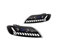 Headlight Assembly For Q7 2006-2015 Headlights DRL Hella 12V H7 LED Bi Xenon Bulb Fog Lights Decoratio Car Supplies Accessory Head Lamp(2006-2009 with AFS)