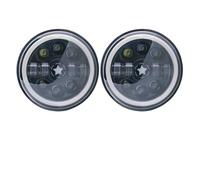 Headlight Assembly For Suzuki For Samurai For Jimmy For Bandit 600 Headlamp 7 Inch Led Headlight Hi Low H4 Halo Angle Eyes Drl Car Headlamp