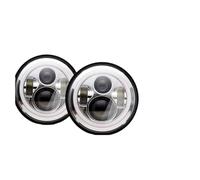 Headlight Assembly For Suzuki For Samurai For Jimmy For Bandit 600 Headlamp 7 Inch Led Headlight Hi Low H4 Halo Angle Eyes Drl Car Headlamp