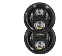 Headlight Assembly For Suzuki For Samurai For Jimmy For Bandit 600 Headlamp 7 Inch Led Headlight Hi Low H4 Halo Angle Eyes Drl Car Headlamp