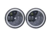 Headlight Assembly For Suzuki For Samurai For Jimmy For Bandit 600 Headlamp 7 Inch Led Headlight Hi Low H4 Halo Angle Eyes Drl Car Headlamp