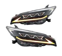 Headlight Assembly For Toyota For Wish 2009 2010 2011 2012 2013 2014 2015 2pc Led Headlights Front Lamps DRL Turn Signals Light Car Accessories Head Lamp Assy