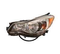 Headlight Assembly Replacement for 2016-2017Subaru Crosstrek Left Driver Side Halogen Headlamp Front Headlight With Bulb (Left Driver Side)