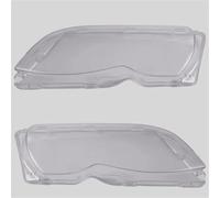 headlight bezel Compatible With BMW For E46 Coupe Convertible 1999 2000 2001 2002 2003 Headlight Clear Lens Headlamp Clear Cover Auto Accessories(Pair)