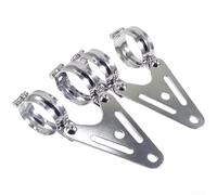 Headlight Bracket 32-60mm Front Fork Lamp Holder for Electric Dirt Bike Chopper Heavy Duty Iron(42 51mm)