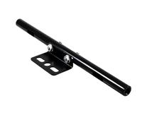 Headlight Bracket Fit for Cafe Racer Harley Universal Motorcycle Turn Signal Light Bracket Steel Front Rear Fog Lamp Mount Bar Light Tube Clamp(Black)