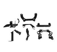Headlight Bracket Motorcycle Headlights Support Fixed Bracket Fit for Yamaha XJ6 XJ6N Light Tube Clamp