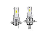 Headlight Bulb 2Pcs H7 LED H4 H1 Headlight Bulb 50000lm Halogen Size Design For Car Led Lamp Headlamp 6500K White 12V 24V(X3 3000K,H3)