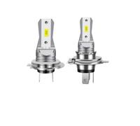 Headlight Bulb 2Pcs H7 LED H4 H1 Headlight Bulb 50000lm Halogen Size Design For Car Led Lamp Headlamp 6500K White 12V 24V(X3 6500K,H7)