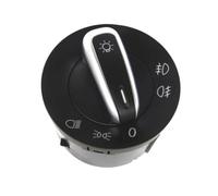 Headlight Button Module Compatible With For Tiguan 2007 2008 2009 2010 2011 2012 2013 1 Pcs Chrome Headlight Switch Accessory 5ND 941 431