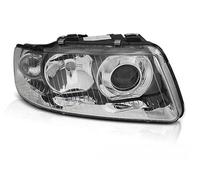 HEADLIGHT CHROME RIGHT SIDE TYC fits A3 8L 00-03