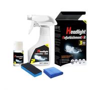 Headlight Cleaner,2026 Car Headlight Restoration Polishing Kits,Car Light Polisher Cleaning Kits Ceramic Coating Spray Shiny Stuff,Restores Cloudy & Yellowed Headlights