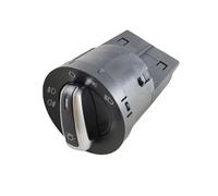 Headlight Control Switch Chrome-Plated Car Headlight Fog Light Switch Compatible With VW For Passat B5 B5.5 For Golf For Bora OEM 3BD 941 531 3BD941531A 3BD941531