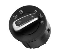 headlight control switch knob Car Headlight Fog Light Control Switch Knob Compatible With VW For Golf For Jetta MK5 2004-2009 For Passat B6 2005-2010
