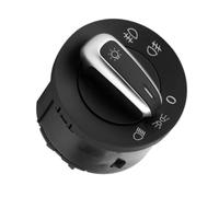headlight control switch knob Car Headlight Fog Light Control Switch Knob Compatible With VW For Golf For Jetta MK5 2004-2009 For Caddy 2004-2011 1K0941431
