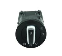 headlight control switch knob Compatible With VW For Passat 1996-2004 For Polo 1999-2001 For Lupo 1998-2005 Chrome Car Headlight Control Switch Knob(With Chrome)