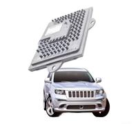 Headlight Control Unit for Jeep OE L90035854 | Silver aluminum casing, corrosion resistant, heat dissipation, direct plug-in replacement, no wiring mods
