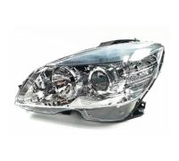 Headlight Cover Xenon Headlight For Mercedes For Benz W204 C-Class 2008-2010 Front Bumper Headlight Headlamp Assembly Car Lamp Hoods(HL Left Side)