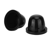 Headlight Dust Cover 85Mm - For Fiesta Headlight Dust Cover 83Mm - Led Headlight Protector Cover, 2Pcs 85Mm Black Rubber Car Waterproof Headlight Dust Cover Housing Seal Cap