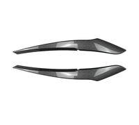 Headlight Eye Lid 2Pcs Car Headlight Lamp Eyebrows Cover Trim Stickers Fit For BMW 1 Series F20 F21 2011-2014 2015-2019