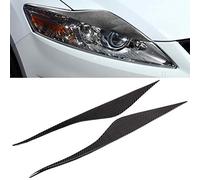 Headlight Eyebrow,Delicate Appearance Headlight Eyebrow Clear Texture Carbon Fiber Beautiful Exterior Decoration For Ford Mondeo Mk4 2007-2013