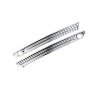 Headlight Eyebrow Eyelid Cover Trim For Mazda CX5 CX-5 2017 2018 Front Fog Light Lamp Eyebrow Bumper Eyelid Cover Trim Bezel Garnish Moulding Accessories