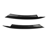 Headlight Eyebrow Fit For Volkswagen Passat B7 2Pcs Car Front Headlight Eyebrows Eyelid Lid ABS Black/Carbon Look Accessories(Carbon Look)
